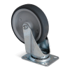 Zwenkwiel zonder rem rond 125 mm - GLVZ